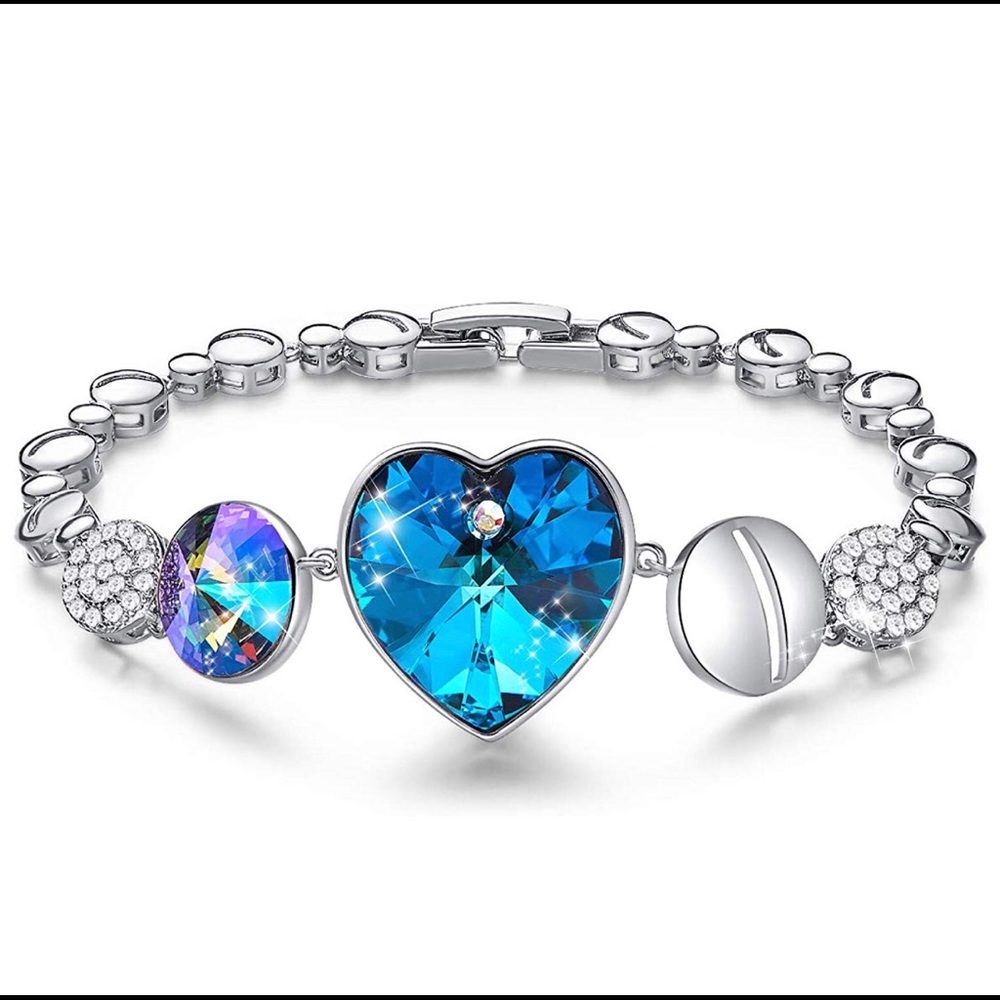 Diamond Heart Bracelet